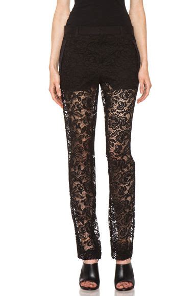 givenchy lace pants